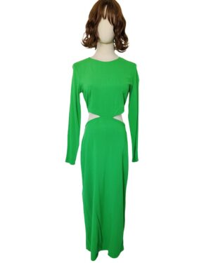 Vestido verde H&M Talla S