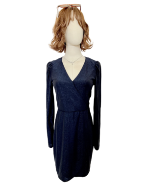 Vestido azul brillante Talla S