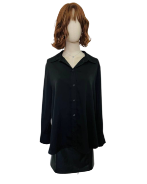 Camisa negra H&M Talla L