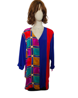 Blusa vintage larga Talla L