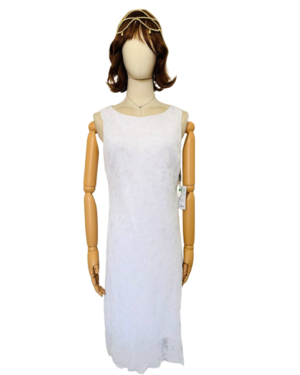 Vestido blanco NUEVO Talla M