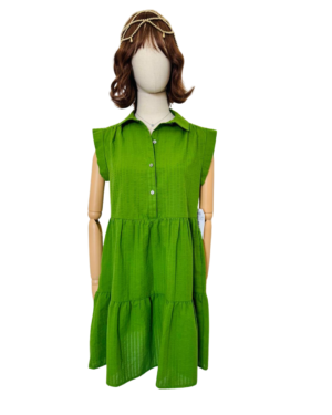 Vestido verde NUEVO Talla XS