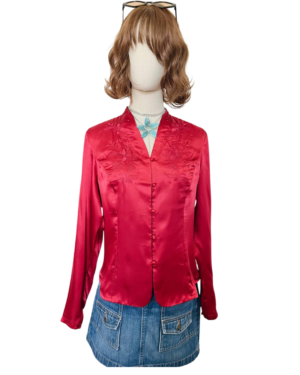 Camisa satinada Talla M