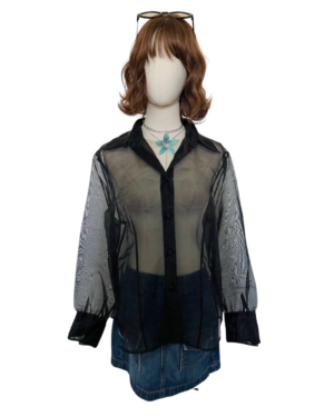 Camisa transparente Talla M