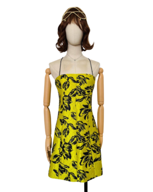 Vestido amarillo/negro Talla S