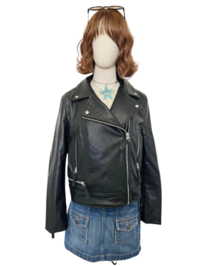 Chamarra vinipiel H&M Talla M