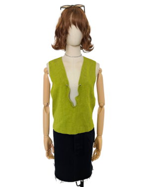 Top detalle metálico H&M Talla L