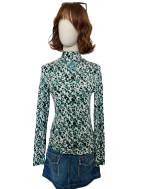 Blusa animal print Stradivarius Talla M