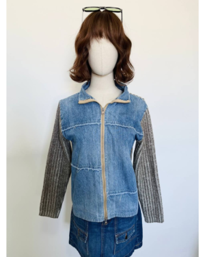 Chamarra mezclilla Talla S