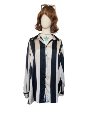 Camisa zebra H&M Talla L