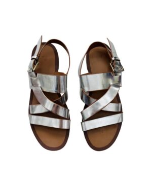 Sandalias plateadas 26 mx