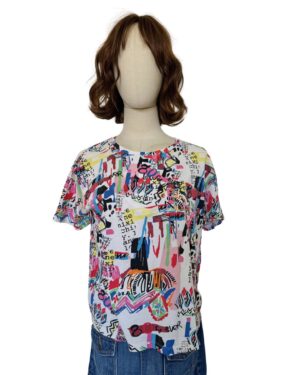 Blusa grafica Talla M