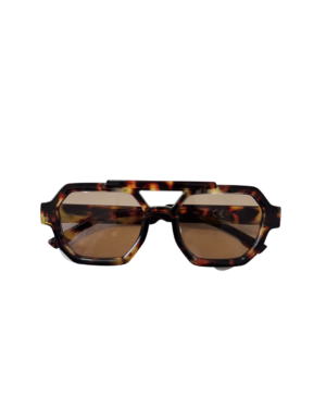 Lentes anchos mica café