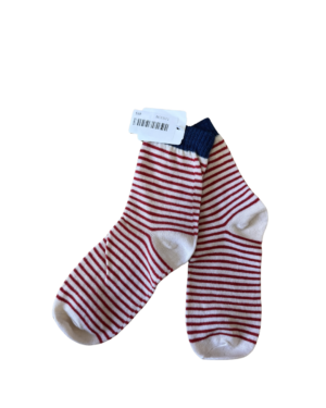 Calceta lineas rojas Uni