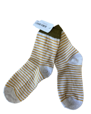 Calceta lineas amarillas Uni