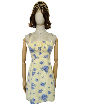 Vestido flores Talla S