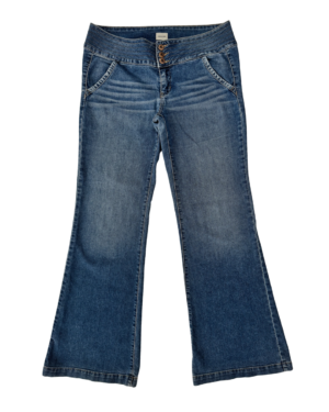 Jeans pierna ancha Talla L