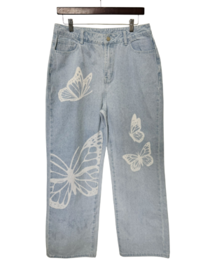Jeans mariposas Talla L