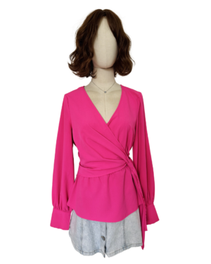 Blusa envolvente Talla M