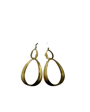 Aretes laton largos