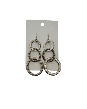 Aretes largos circulos