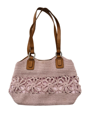 Bolsa tejida mediana