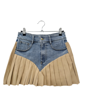 Falda bicolage Talla S