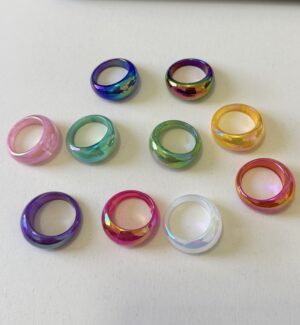 Anillos tornasol (1 pieza)