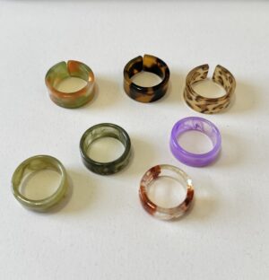 Anillos anchos (1 pieza)