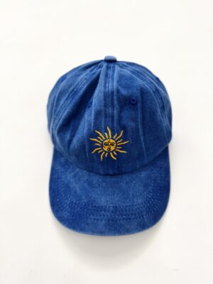 Gorra azul sol