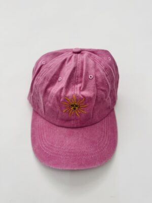 Gorra rosa sol