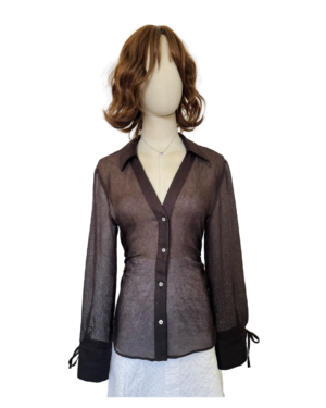 Camisa fruncida Talla S