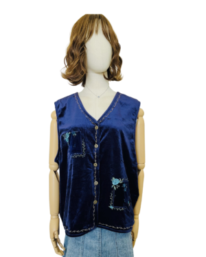 Chaleco terciopelo Talla XL