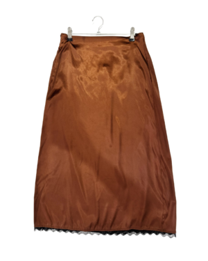 Falda satinada Talla S