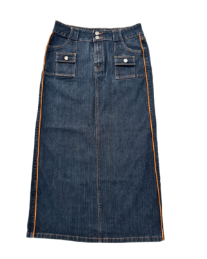 Falda maxi franja Talla 7