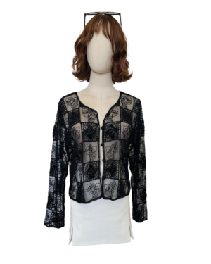 Saco bordado Talla M-L
