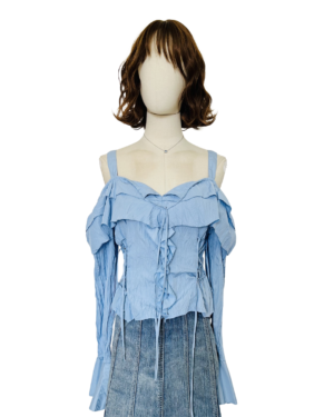 Blusa listones Talla M