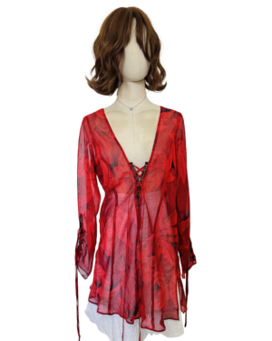Blusa lencera Talla L