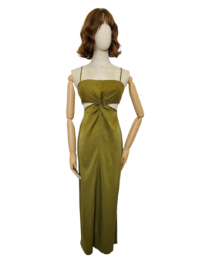 Vestido oliva H&M Talla XS