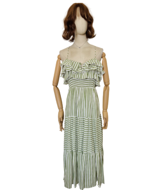 Vestido rayado ZARA Talla M