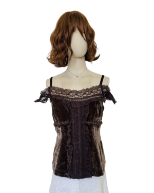 Top terciopelo Talla M