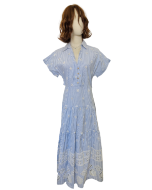 Vestido bordado ZARA Talla M