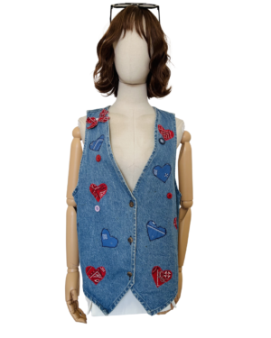Chaleco patchwork Talla L