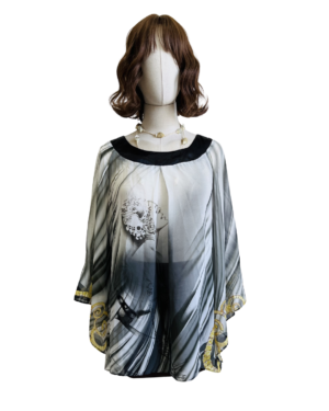 Blusa estampado Talla L