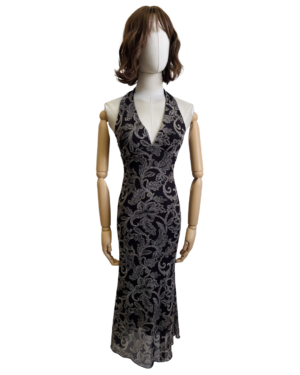 Vestido halter midi Talla XS