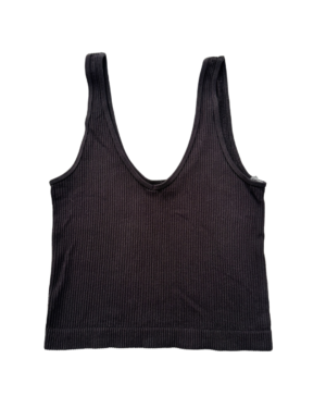 Top canalé Talla S