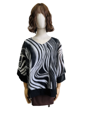 Blusa estampado Talla L