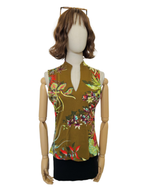 Top floral y2k Talla M/L