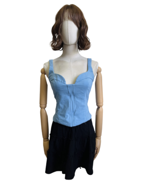 Corset azul Talla M