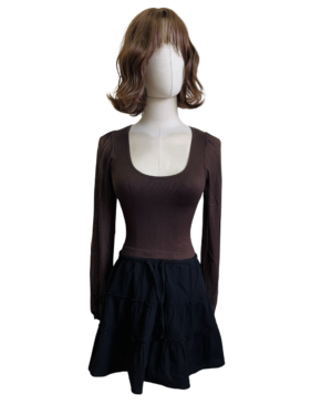 Blusa cafe Talla S/M